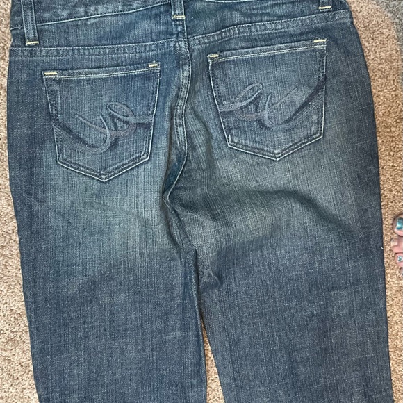 VTG Express Jeans Size 0 Long - Picture 3 of 4